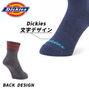 つま先にディッキーズのロゴを施したデザイン。 履き口にはスポーティなライン。