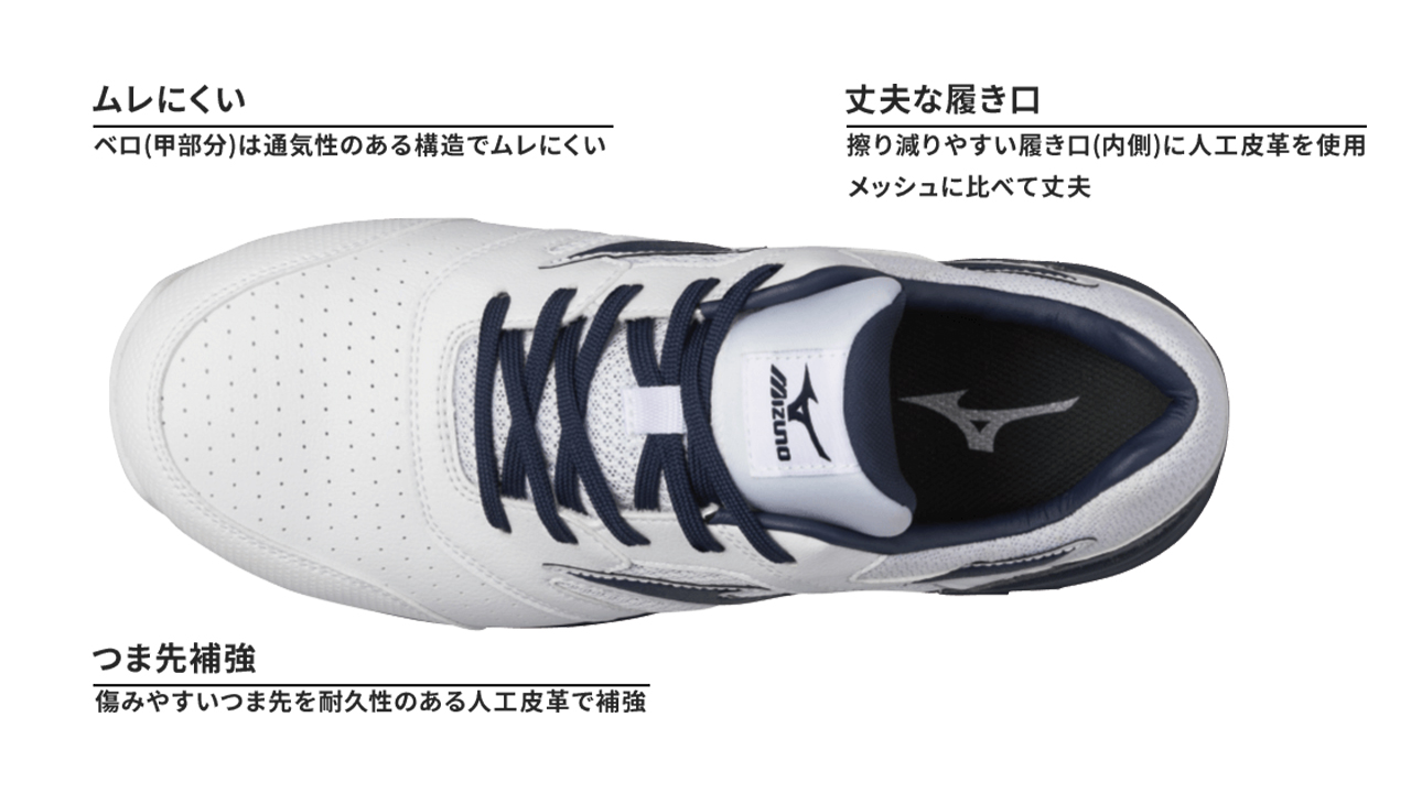 2022年新商品!LS初代モデルを後継したMizunoの男女兼用安全靴 2022年新商品!LS初代モデルを後継したMizunoの男女兼用安全靴