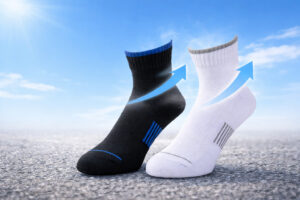 春の現場で足がムレる原因は靴下？安全靴と一緒に見直そう