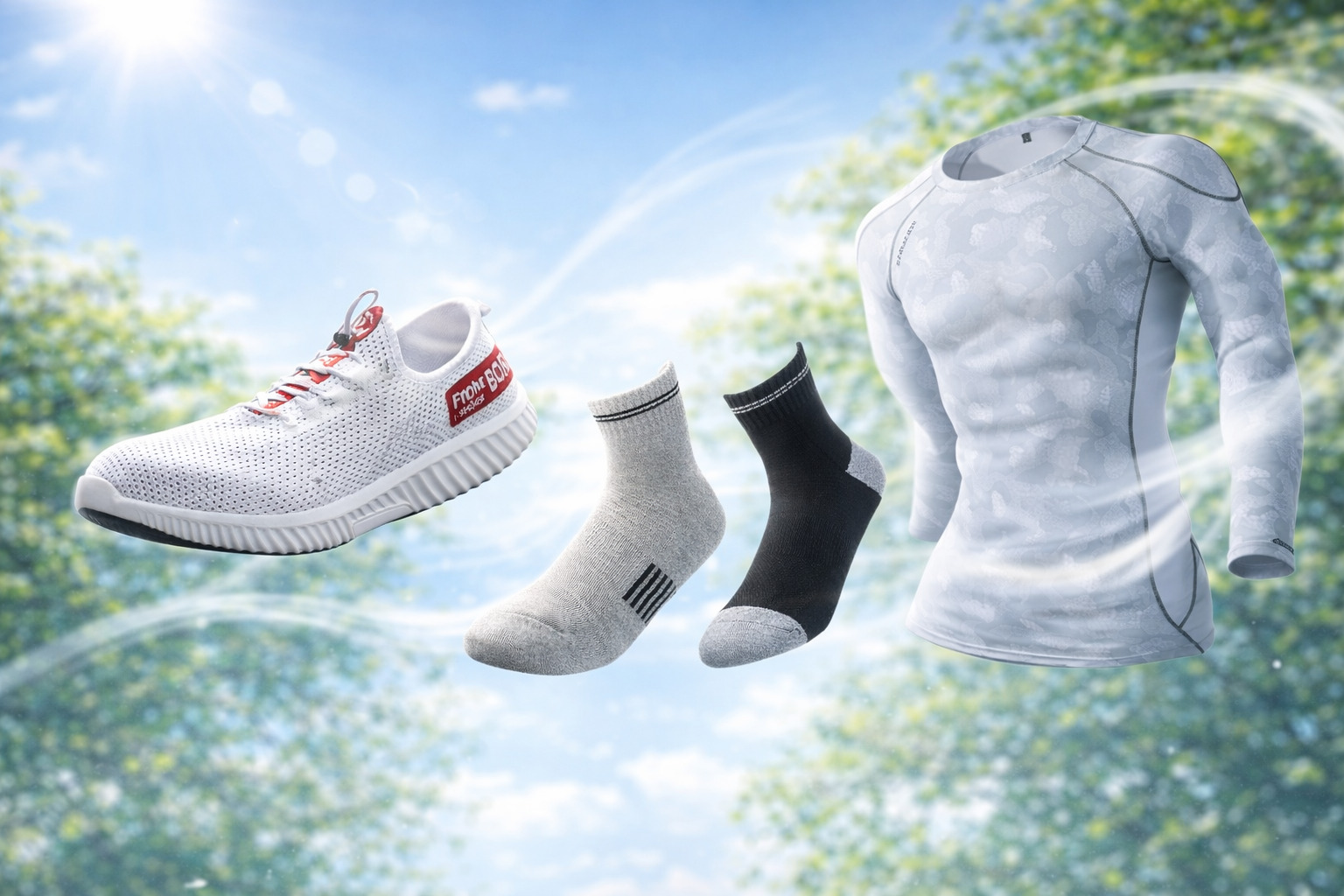 インナー・靴下・安全靴はこの順で替える