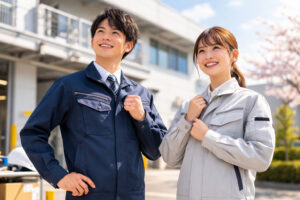 作業服のサイズと素材の選び方｜春に差がつく機能性対策